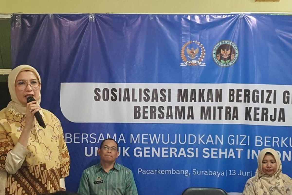Anggota Komisi IX DPR ajak warga Surabaya dukung MBG