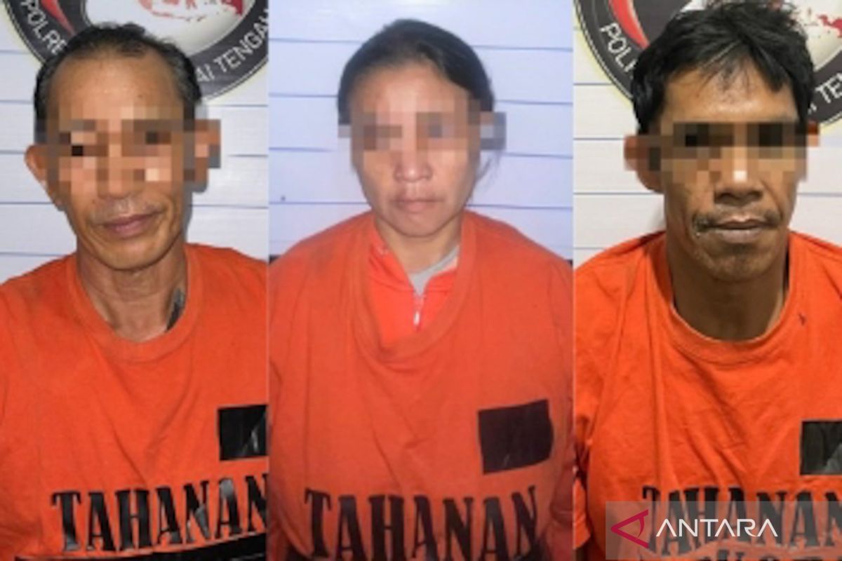 Satresnarkoba Polres HST ringkus tiga terduga pengedar dengan 32 paket sabu