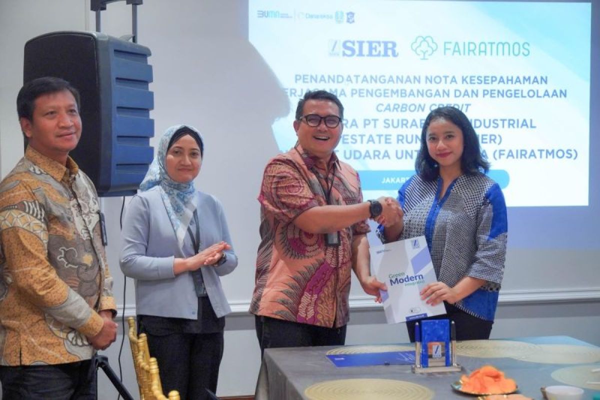 SIER gandeng Fairatmos kembangkan proyek karbon di kawasan industri