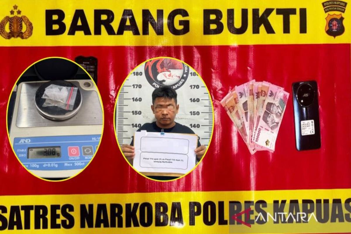 Lagi, Kabupaten Kapuas tak lepas dari 'cengkeraman' narkoba