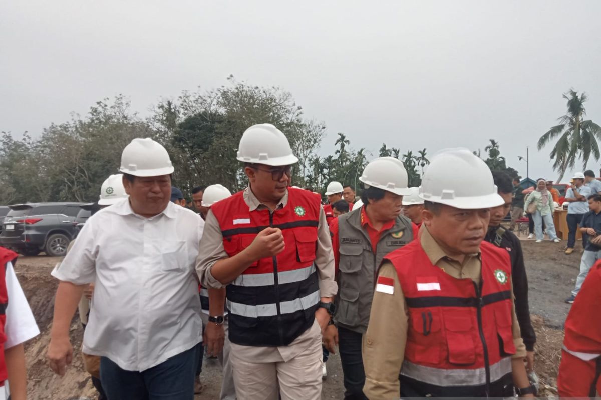 Wamenhut apresiasi WKS bangun pompa pengendali air HLG Loundrang
