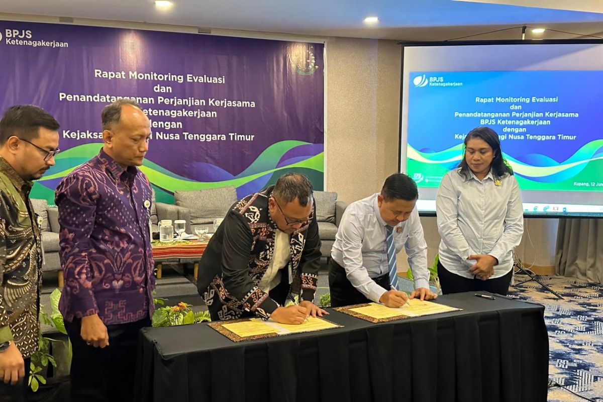 BPJS TK dan Kejati NTT memperkuat sinergi hukum perdata dan TUN