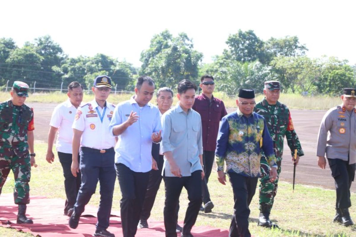 Bupati Tabalong sampaikan rencana pengoperasian Bandara Warukin ke Wapres