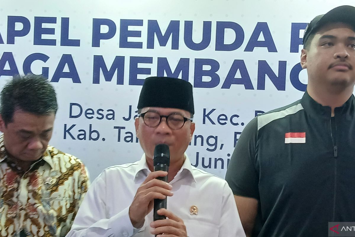 Mendes Yandri minta pemuda desa terlibat dalam Koperasi Merah Putih