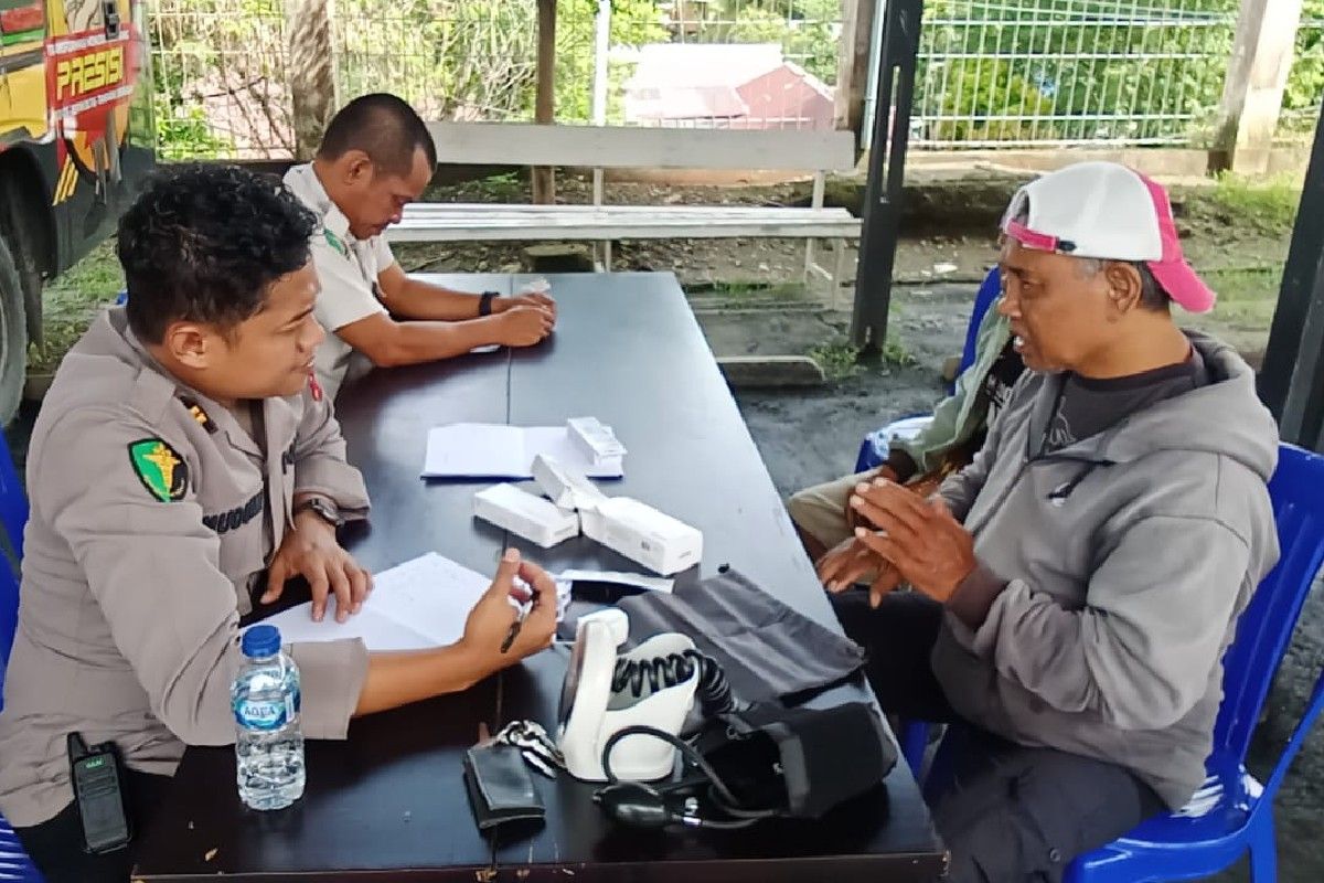 Polda Papua periksa kesehatan 1.500 pengojek jelang HUT ke-72 Bhayangkara