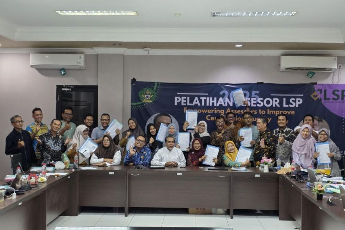 Rektor: Asesor tersertifikasi tingkatkan daya saing UIN Ar Raniry