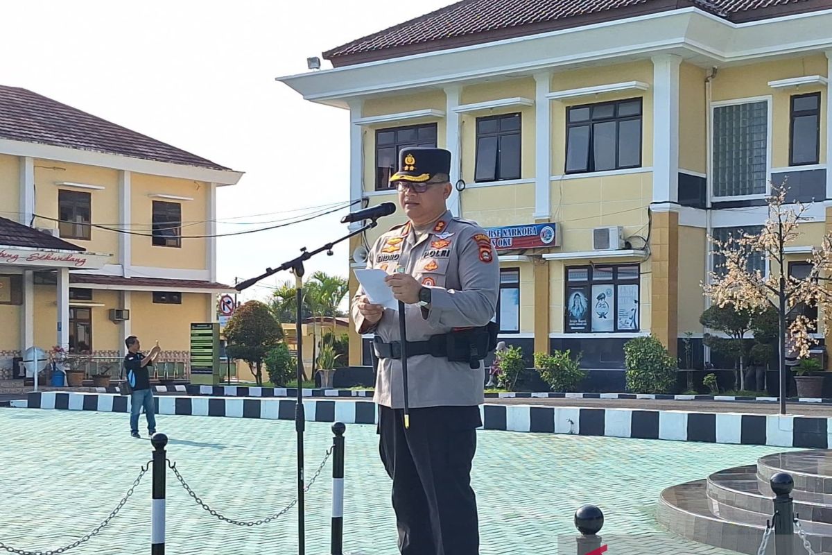 Kapolres OKU minta warga serahkan senjata api ilegal