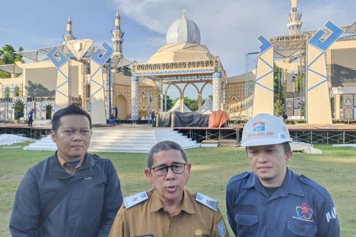 Pemkab Banjar siapkan panggung megah saat pembukaan MTQ Kalsel
