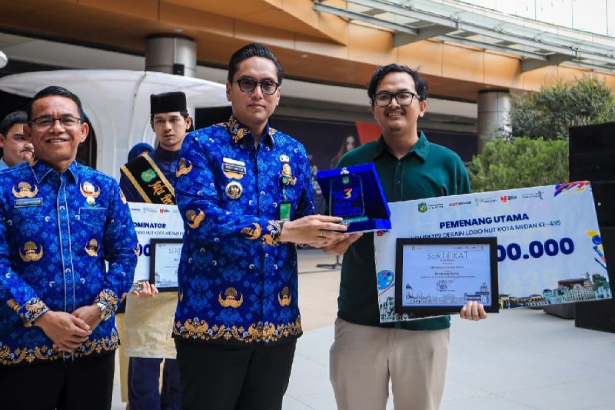Wali kota: 124 peserta pembuatan logo HUT bukti anak Medan berbakat