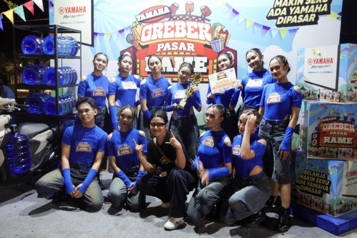 Yamaha Grebek Pasar Rame dipadati pengunjung lintas usia di Banjarmasin
