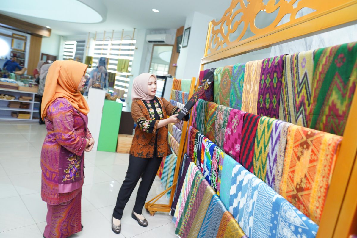 PIA Ardhya Garini kunjungi Dekranasda Pontianak jajaki wawasan dan kolaborasi UMKM