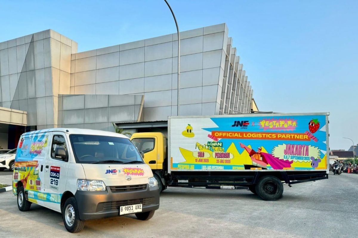 JNE Express jadi mitra logistik Pestapora 2025