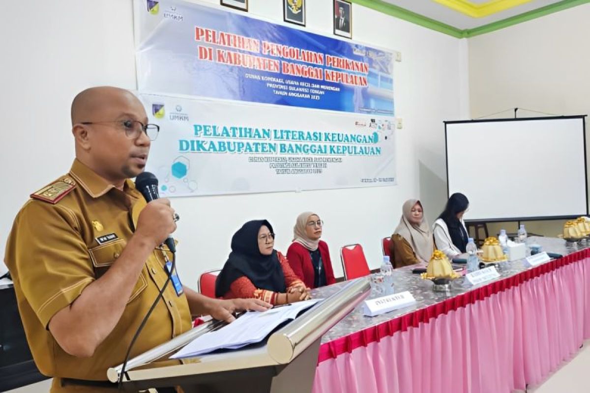 Sulteng beri pelatihan literasi keuangan dan pengolahan perikanan bagi UKM