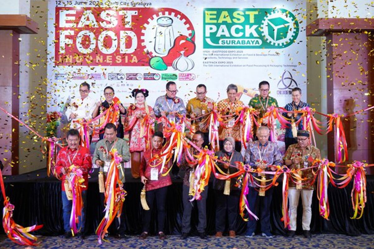 EastFood (IIFEX) and EastPack Surabaya 2025 Officially Open