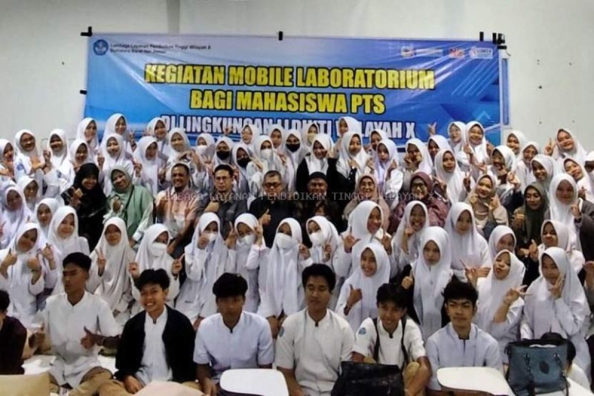 LLDIKTI Wilayah X kunjungi empat PTS pada praktikum laboratorium mobile