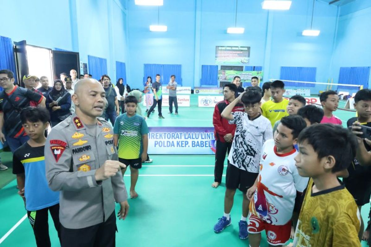 Kapolda Babel optimis bisa cetak pebulu tangkis hebat melalui Badminton Bhayangkara Cup 2025