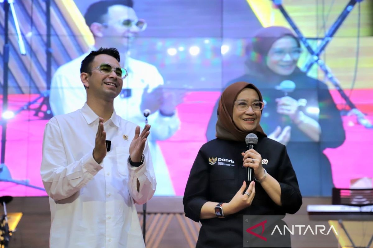 MenPANRB-Raffi Ahmad meminta ASN muda segarkan pelayanan publik