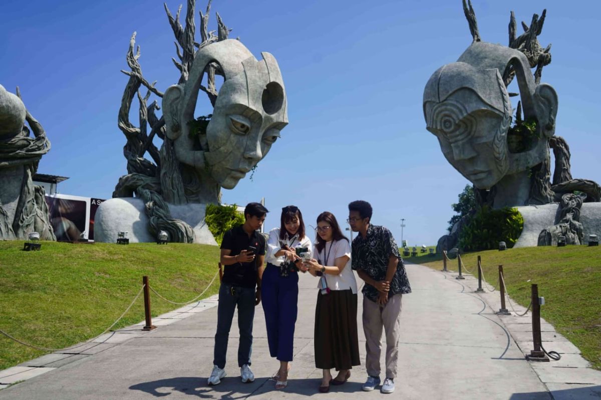 Telkomsel perkuat jaringan di wisata digital Nuanu Creative Hub
