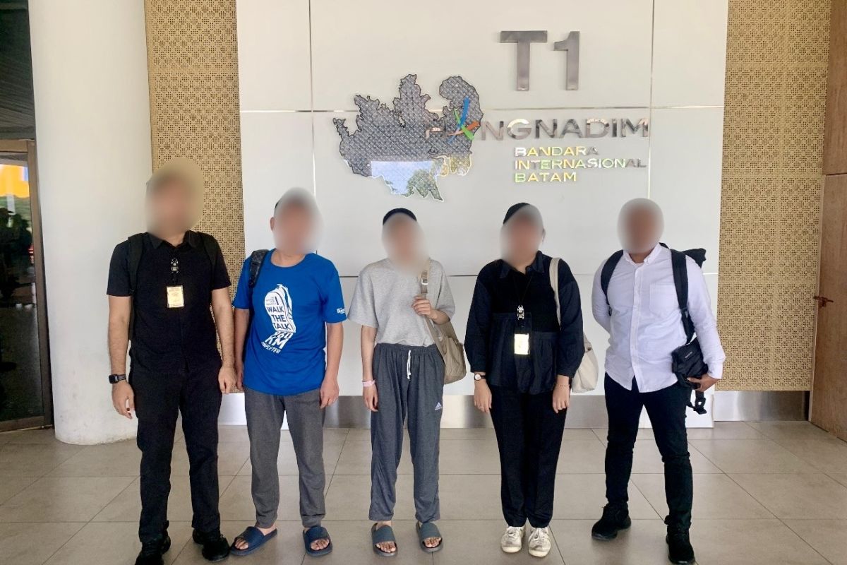 Imigrasi Batam deportasi empat WNA langgar aturan izin tinggal