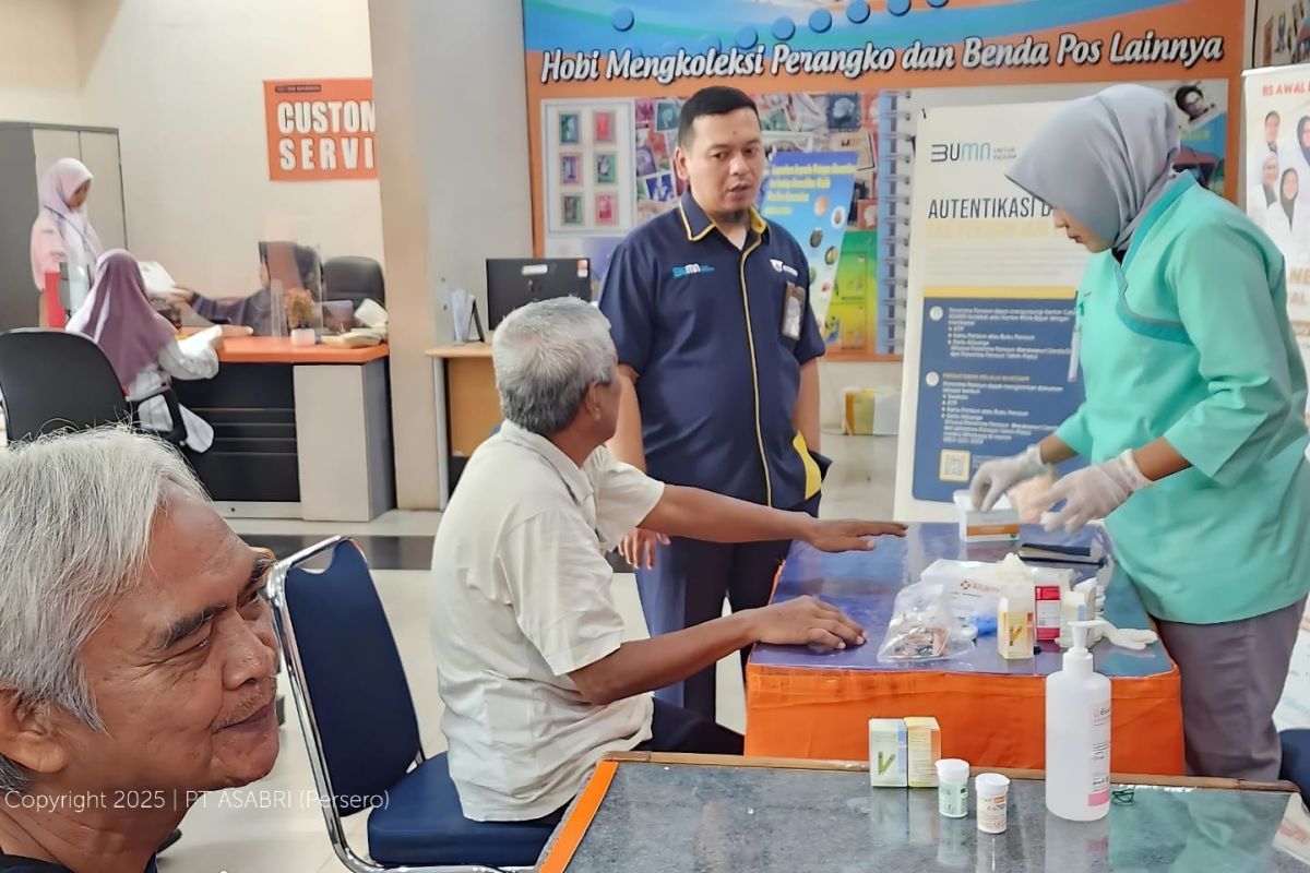 ASABRI periksa kesehatan purnawirawan secara gratis