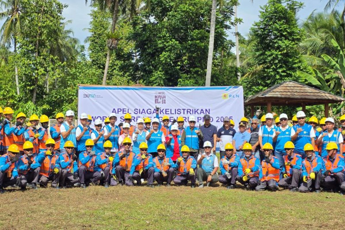 PLN Lampung sukses kawal kelistrikan di WSL Krui Pro 2025