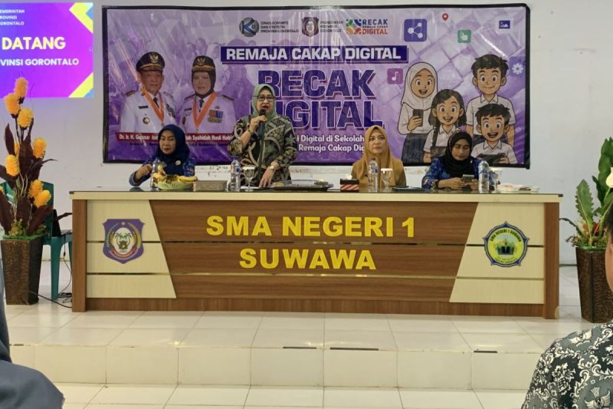 Ketua TP PKK Gorontalo : remaja harus cakap digital