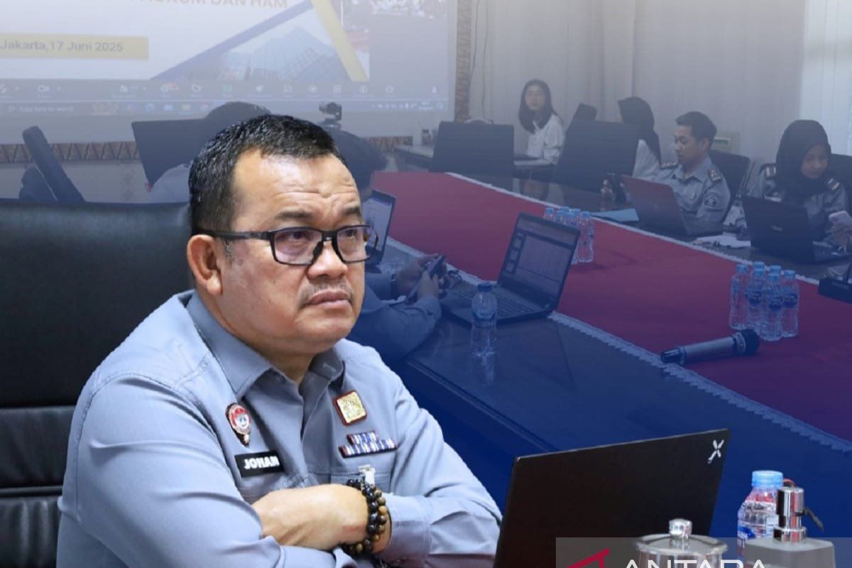 Kemenkum Riau Ikuti Rapat Virtual Percepatan Likuidasi Satker