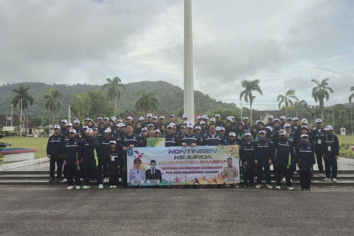 BPJS Ketenagakerjaan jamin keselamatan 65 atlet Bangka yang akan berlaga di Kejurda