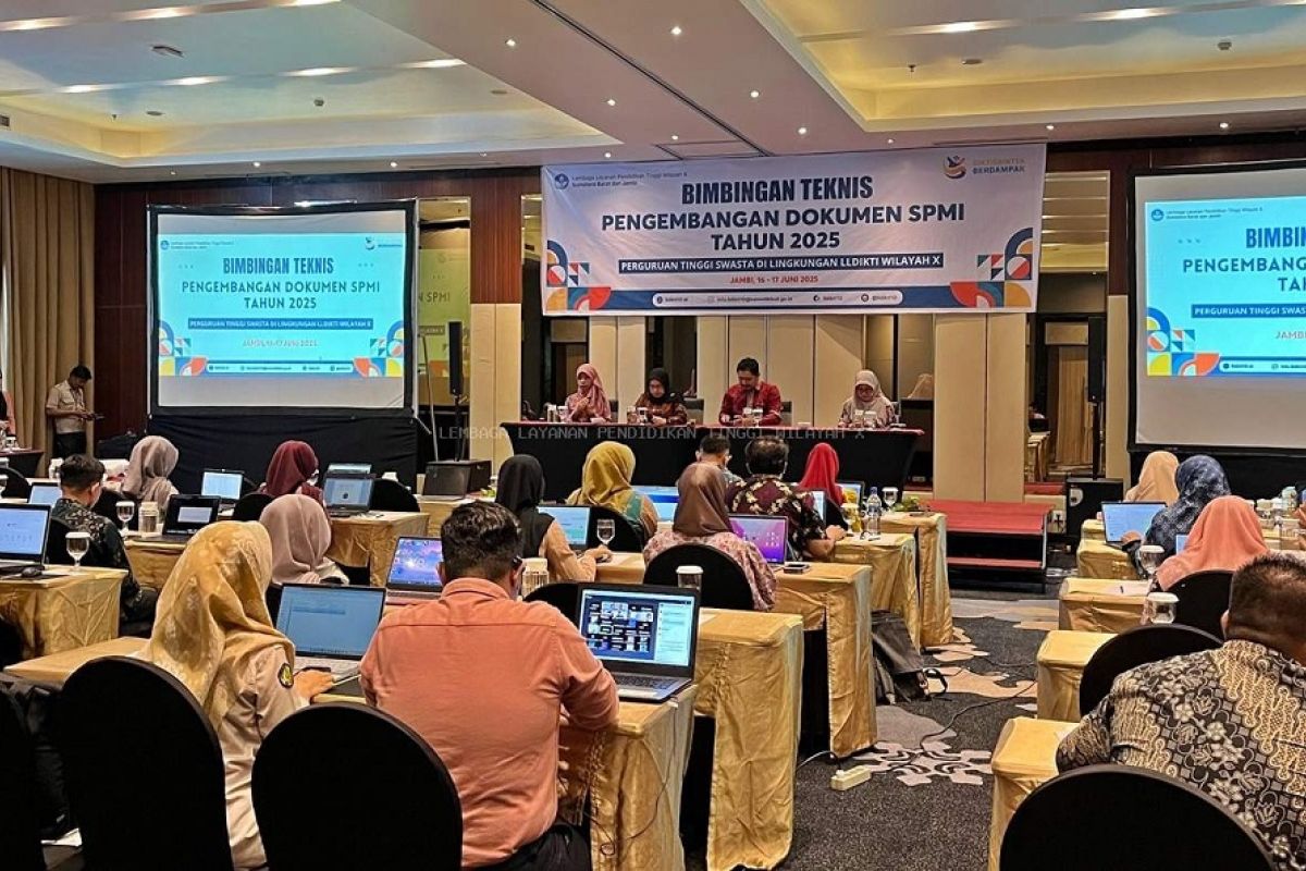 LLDIKTI Wilayah X selenggarakan Bimtek pengembangan dokumen SPMI tahun 2025