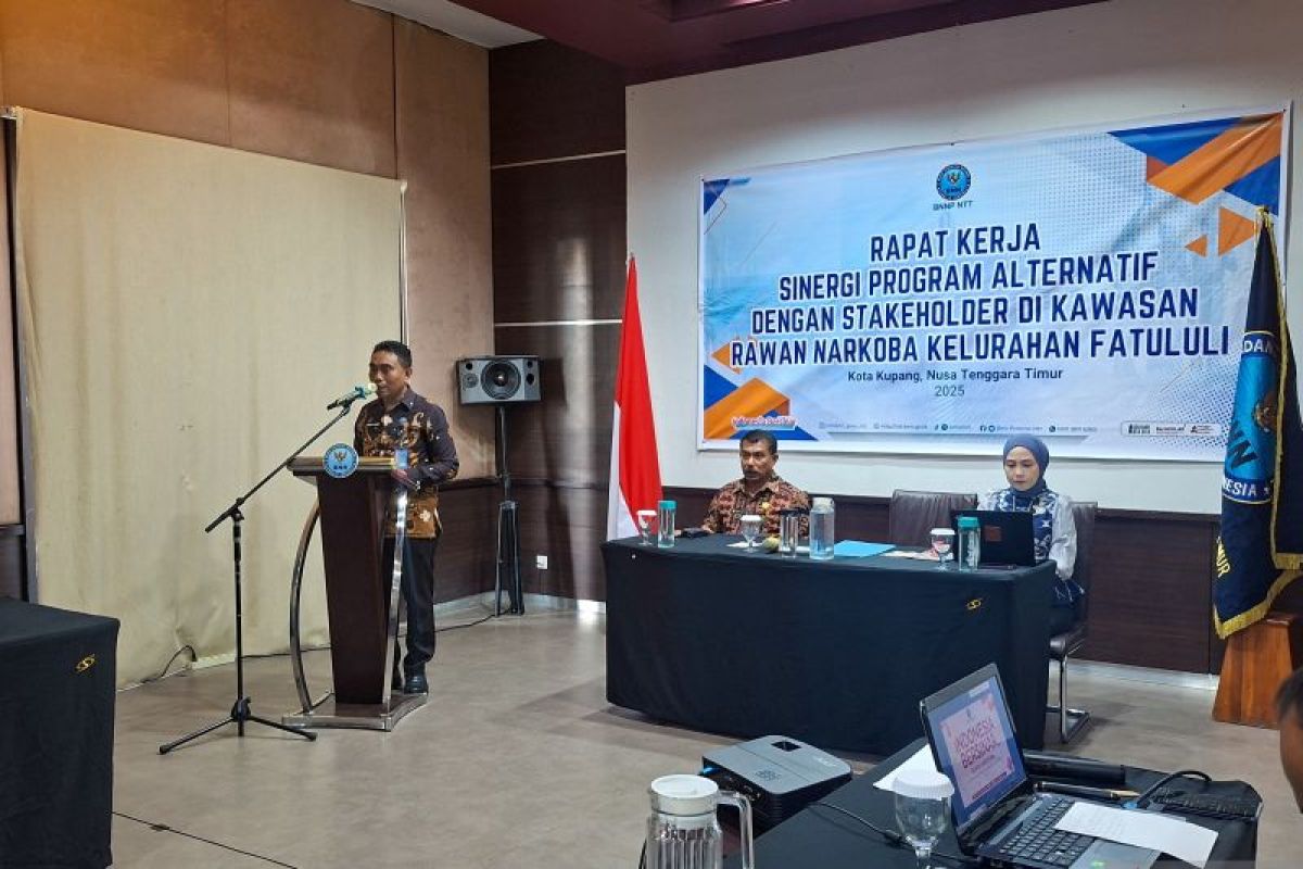 BNN dan Pemkot Kupang dorong ketahanan keluarga bersih dari narkoba