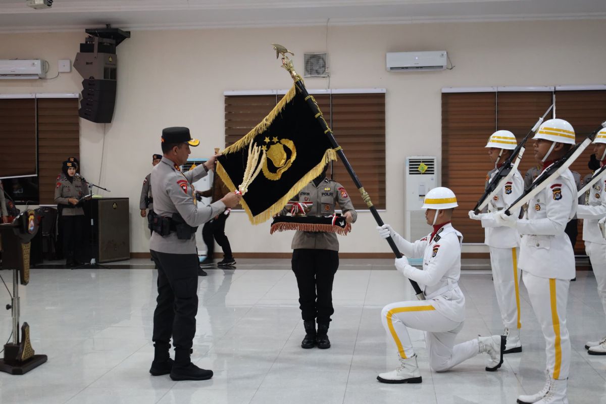 Polda Banten laksanakan pensucian Pataka Gawe Kuta Baluarti