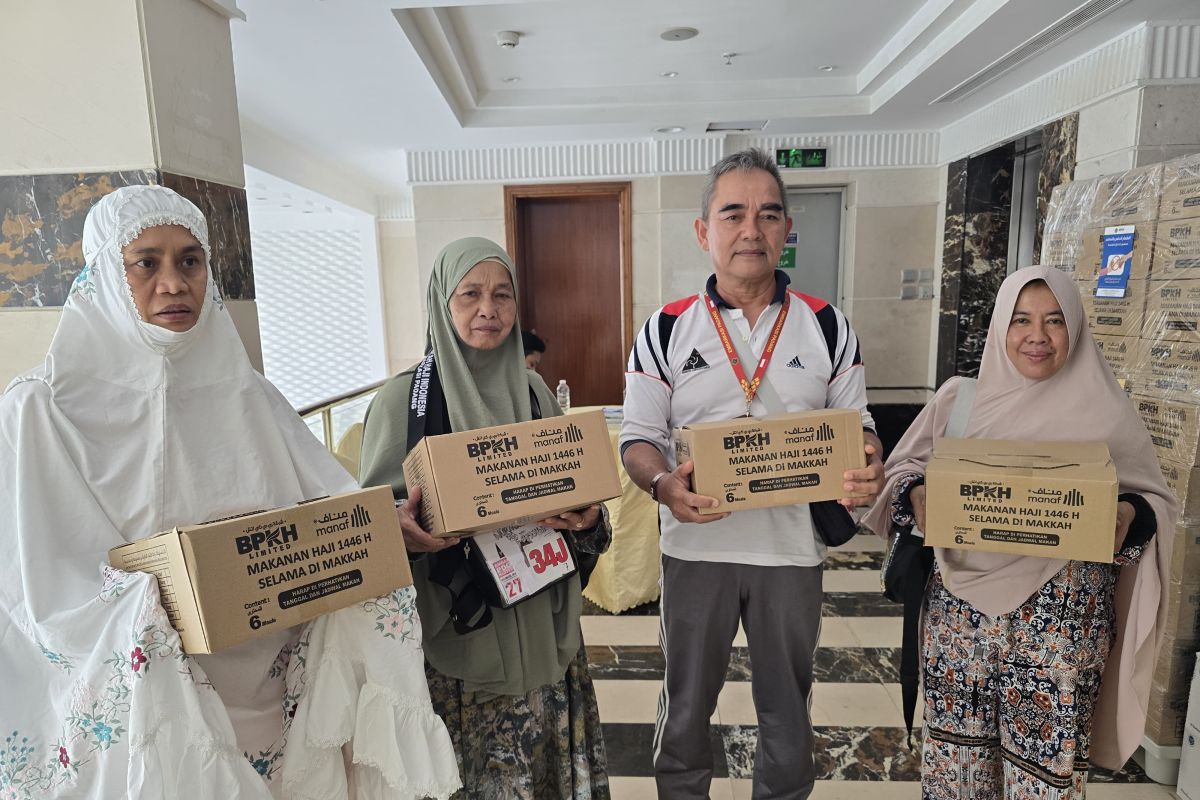 Jamaah haji puas atas layanan katering setelah puncak haji