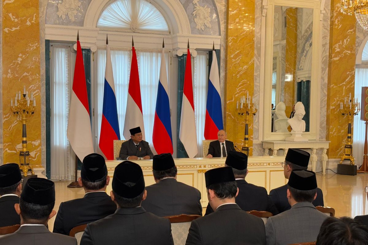 Putin sebut kerja sama kebudayaan Rusia dan Indonesia terus terjalin
