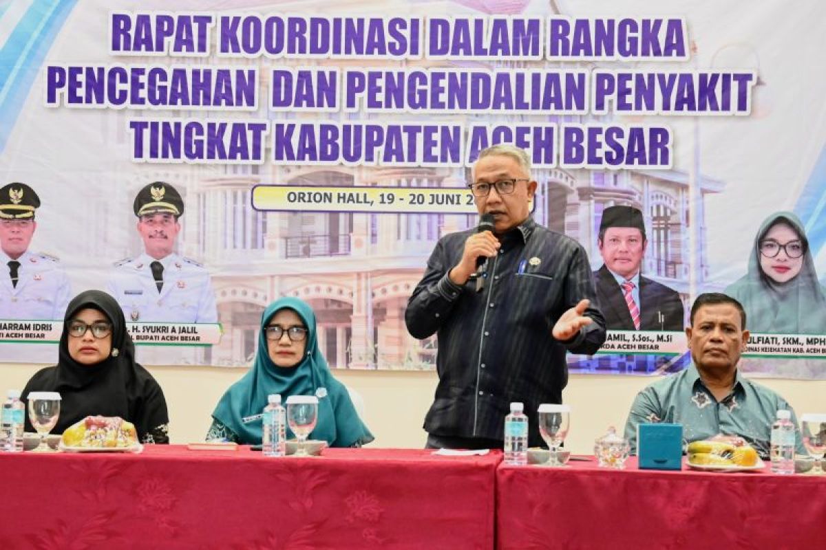 Dinkes perkuat pencegahan dan pengendalian penyakit di Aceh Besar