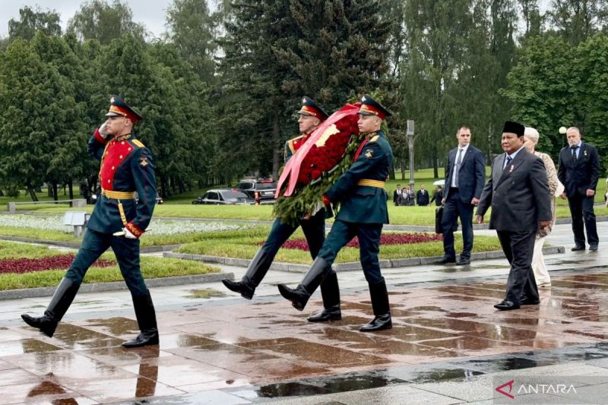 Prabowo pays tribute to Siege of Leningrad victims in St. Petersburg