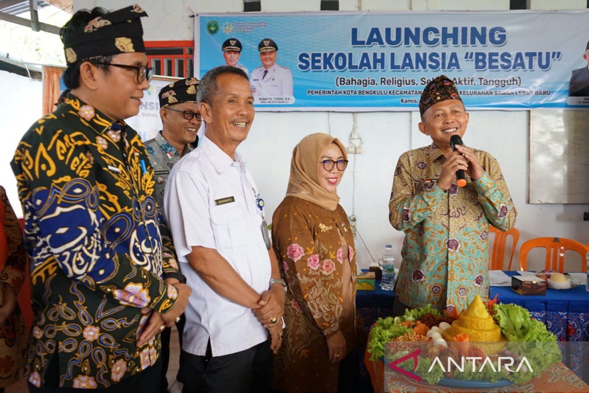 Pemkot Bengkulu targetkan 67 kelurahan terapkan sekolah lansia
