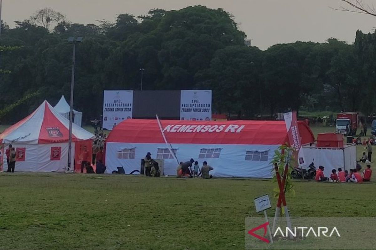 Ministry sets up aid tents to serve Lewotobi victims