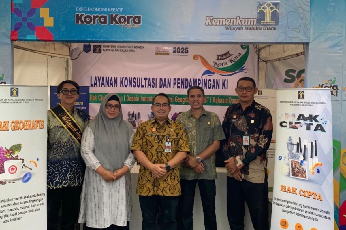 Kemenkum Malut buka layanan konsultasi dan pendampingan pada Festival Kora Kora