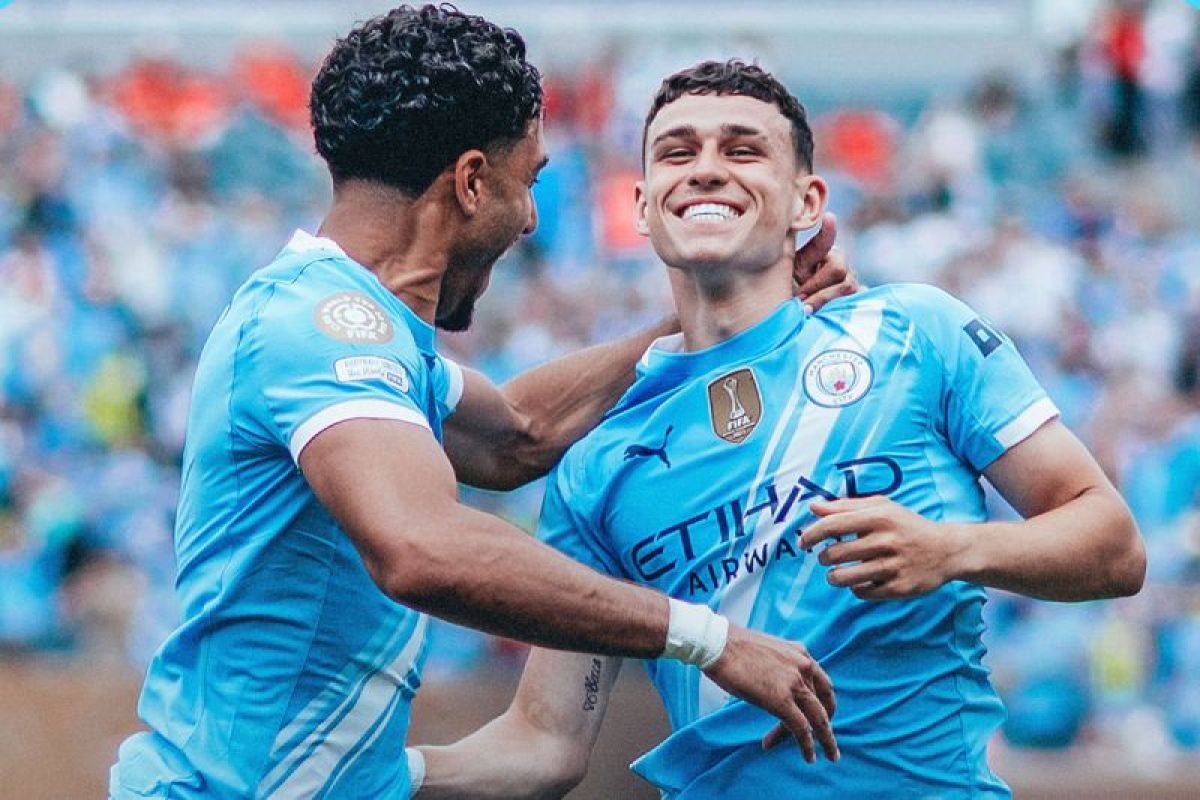 Manchester City tampil mengesankan di laga perdana Piala Dunia Antarklub, menang 2-0 atas Wydad AC