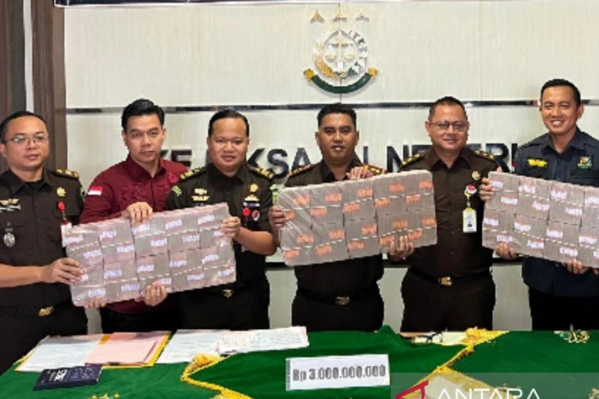 Kejari Muba terima Rp3 miliar, uang denda pemulihan lingkungan hidup dari kasus kebakaran lahan PT BKI