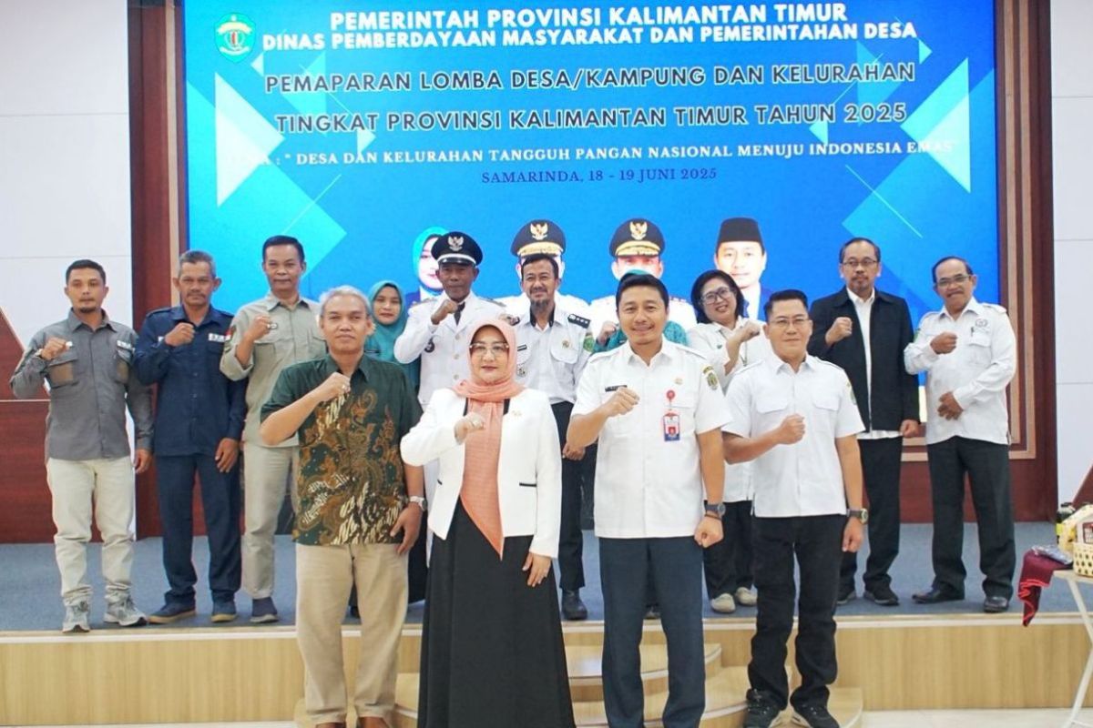 Kabupaten Berau  lolos tiga besar lomba desa/kelurahan