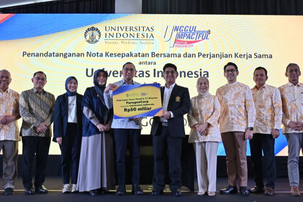 UI raih dukungan dana abadi senilai Rp50 miliar dari ParagonCorp