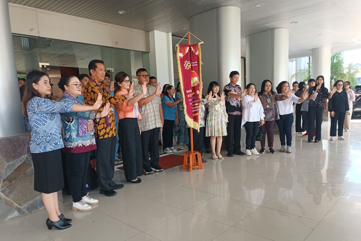Pataka Harganas 2025 Sulut diarak dari Kabupaten Bolsel