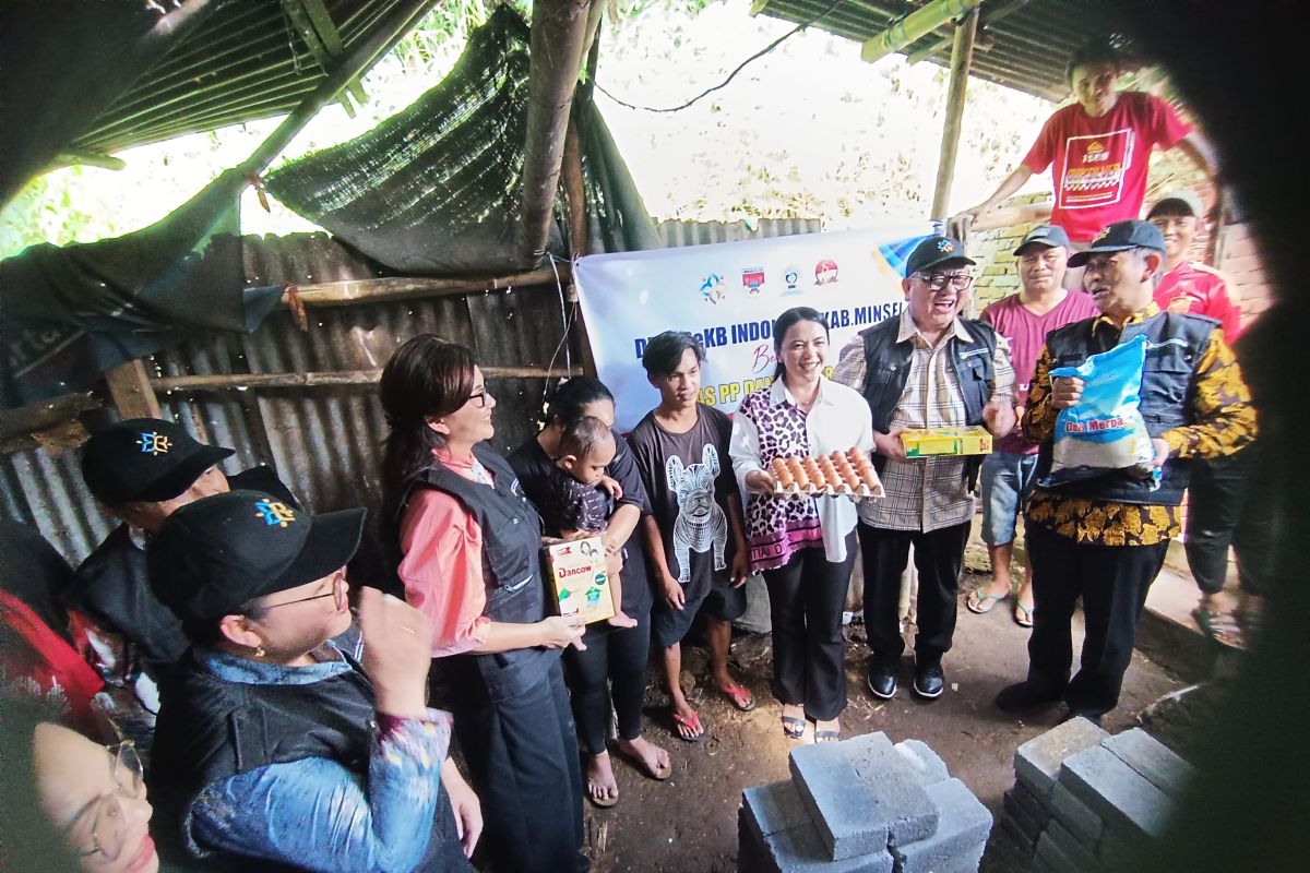 DPR dan Kemendukbangga kunjungi keluarga berisiko stunting di Minsel Sulut