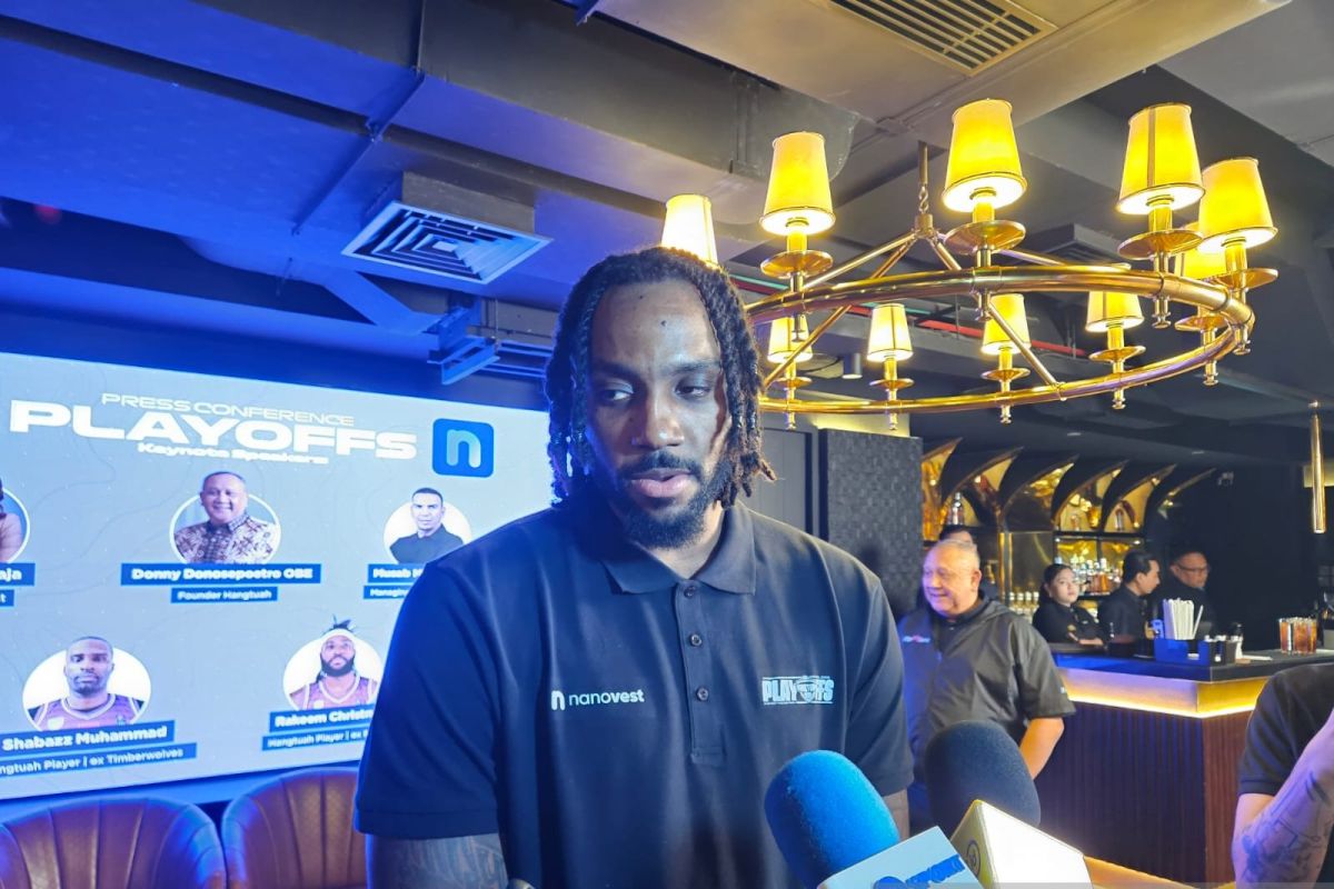 Pemain Hangtuah Rakeem Christmas tak tertekan menjelang playoff IBL