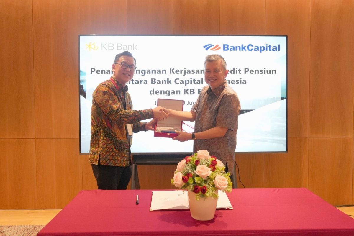 KB Bank dan Bank Capital kerja sama pengalihan bisnis kredit pensiun