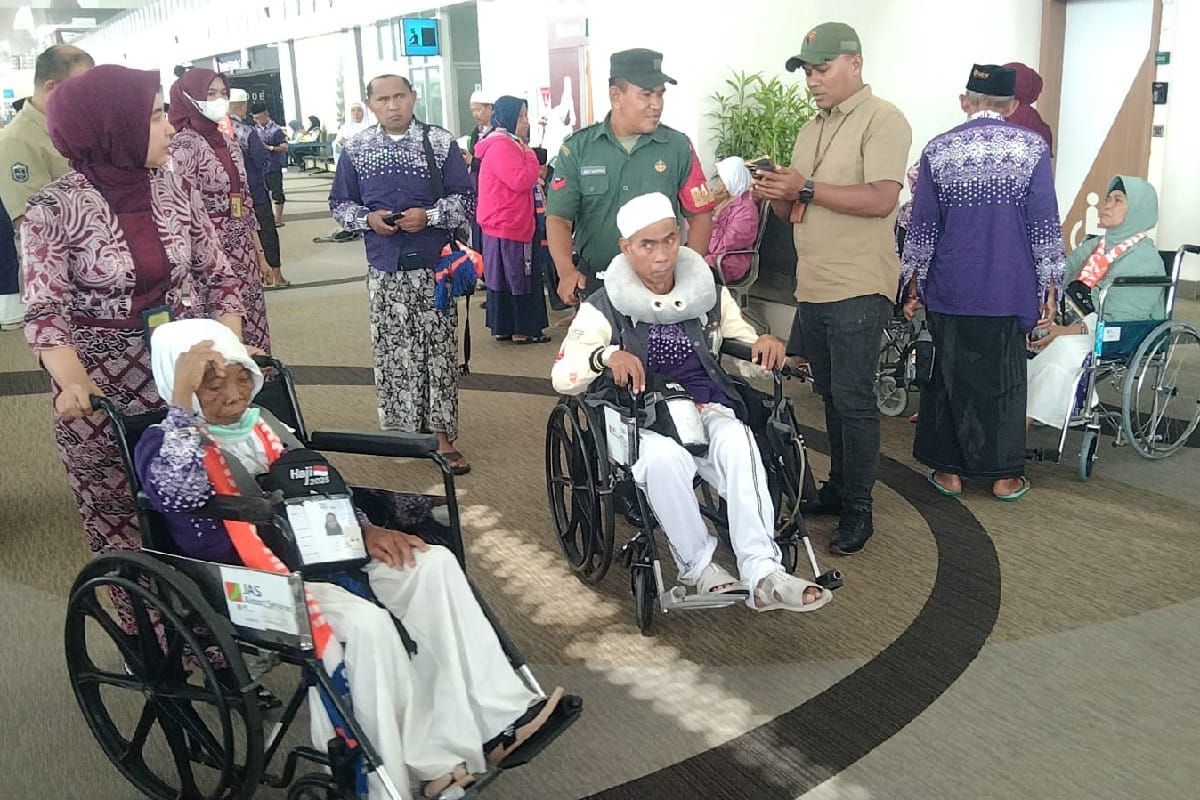 Kapendam: Penumpang Saudia Airlines disiapkan tempat istirahat