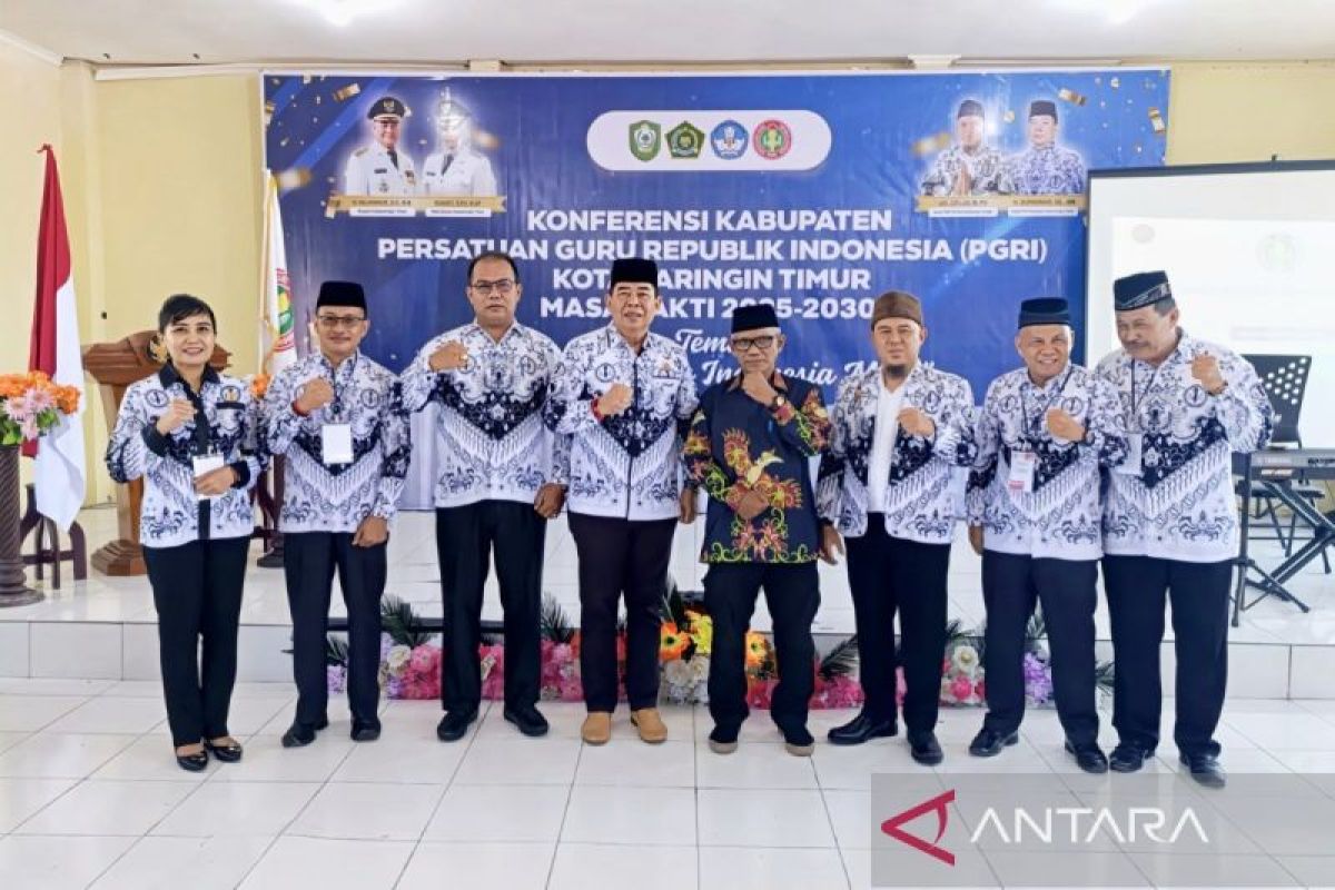 Konferensi PGRI Kotim sarana strategis evaluasi keseluruhan