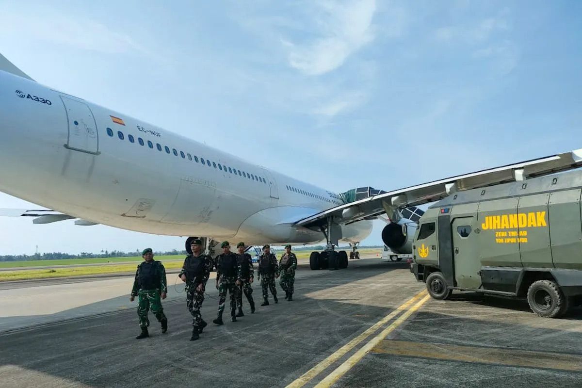 Ancaman bom pesawat jamaah haji disebut tak berdasar dan hoaks