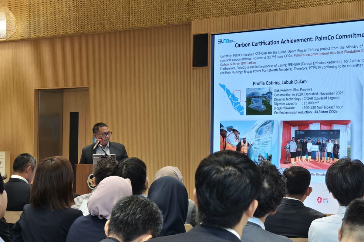 PTPN PalmCo beberkan langkah strategis ESG di forum bisnis Jepang
